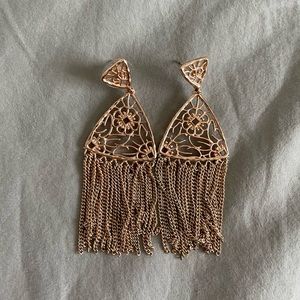 Kendra Scott Rose Gold Ana Statement earring